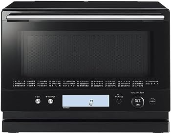 【中古】過熱水蒸気 オーブンレンジ 23L 1段調理 二人暮らし ブラック｜Umibose店