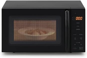 【中古】電子レンジ 17L ターンテーブル ヘルツフリー 単機能 全国対応 ブラック T179｜Umibose店 12,310円