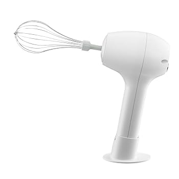 【中古】電動ミキサー ワイヤレス電動エッグビーター 手持ちフィット 多機能ミルク泡立て器 クリームコーヒー 自動ミキサー エッグビーター (白)|Umibose店