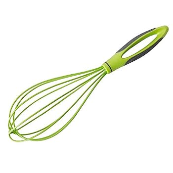 【中古】BREWIX ddq Wisk 10インチ 手動泡立て器 ミキサー シリコン泡立て器 クリーム泡立て器 小麦粉ミキサー ロータリーエッグミキサー キッチンベーキ｜Umibose店