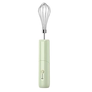 【中古】折りたたみポータブル電気食品ミキサー自動卵ビーター卵泡立て器クリーム垂直ミキサーキッチンコードレスハンドミキサー(Green)|Umibose店
