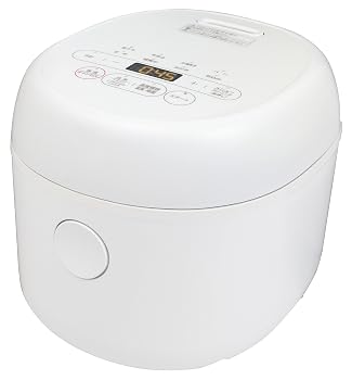 【中古】炊飯器 マイコン式 3合 一人暮らし 炊き分けメニュー11種 低温調理 パン機能 クリーニングモード搭載 保温 予約 玄米 雑穀米 ホワイト YJR-DM051｜Umibose店