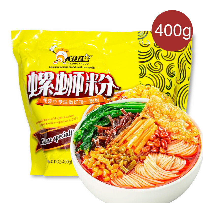 楽天市場】好歡螺 螺獅粉 ルオスーフェン 400g インスタント 米粉 辛口