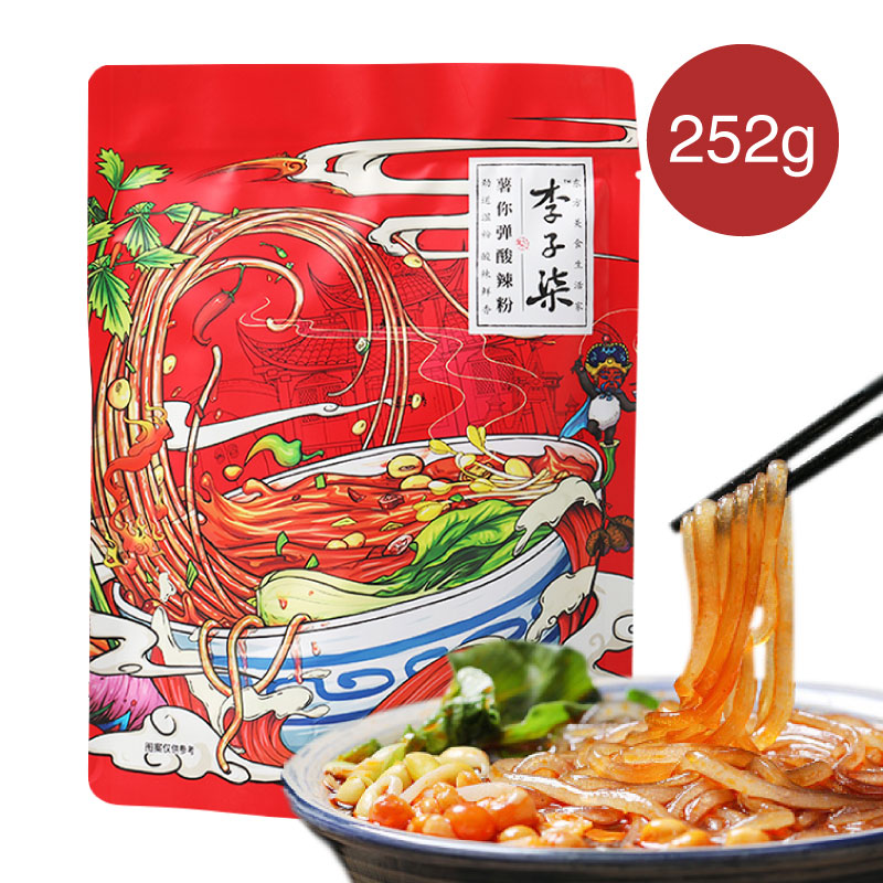 市場 李子七 柳州螺師粉 335g 螺師粉 米粉 インスタントラーメン 中華食品