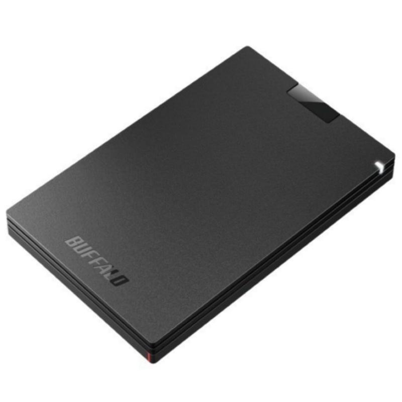 バッファロー SSD-PG480U3-BA(ブラック) ポータブルSSD 480GB USB3.1(Gen1) /|海の風ストア