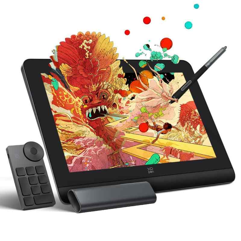 XPPen 液タブ 液晶タブレット 14インチ X3 Proペン 左手デバイス付き 専用スタンド付き お描きタブレット マンガ制作 写真加工 Artist Pro 14 (Gen 2)｜海の風ストア