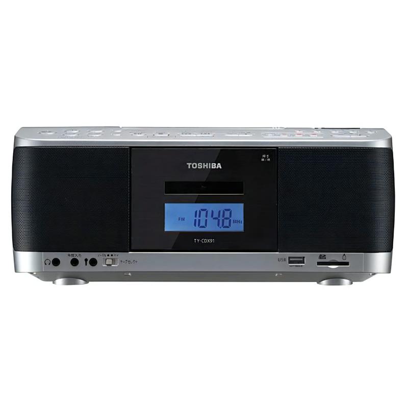 展示品 東芝 SD USB CDラジカセ シルバー リモコン付 TY-CDX91 28994928_0.jpg