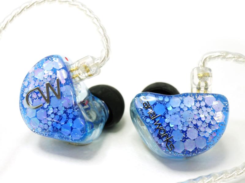 カナルワークス ユニバーサルイヤーモニター 版ブルースノーCW-U17QD 有線 3.5ｍｍ 2pin イヤモニ イヤホン 2way/6driver Universal In-Ear Monitor