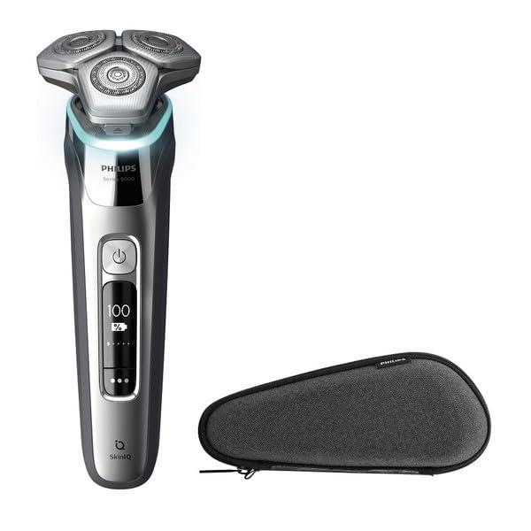 PHILIPS S9985/30 クロームシルバー 9000シリーズ [ウェット&ドライ電気シェーバー (回転式・充電式) ]