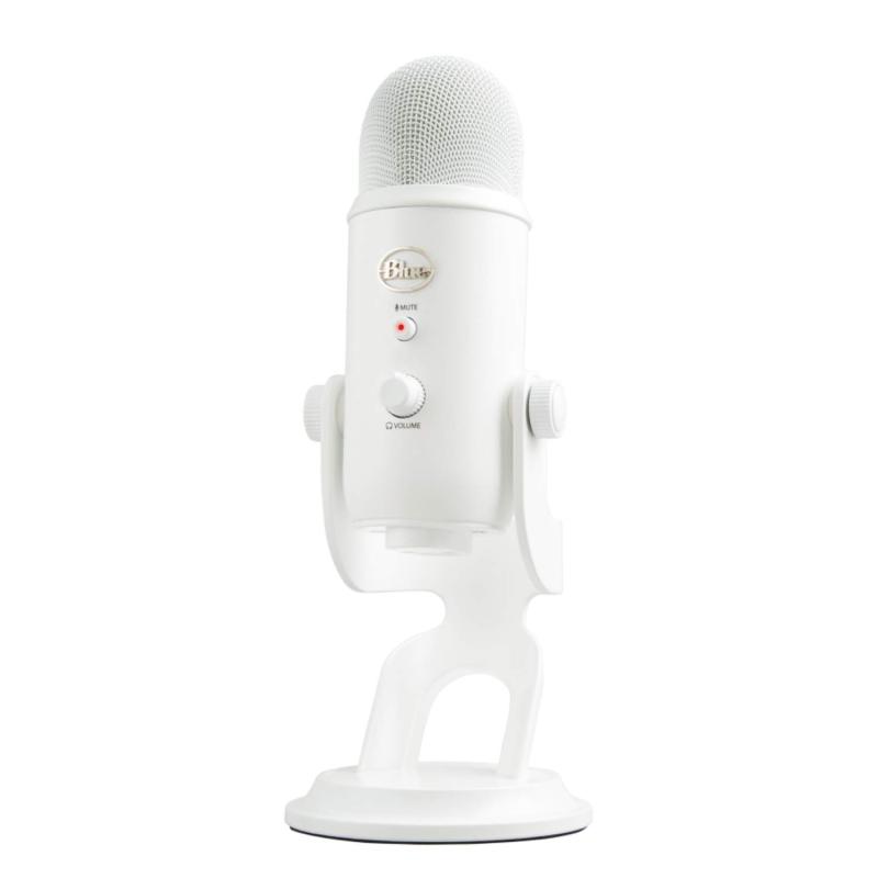 Logitech for Creators Blue Yeti USB Microphone - Whiteout by Blue Microphones