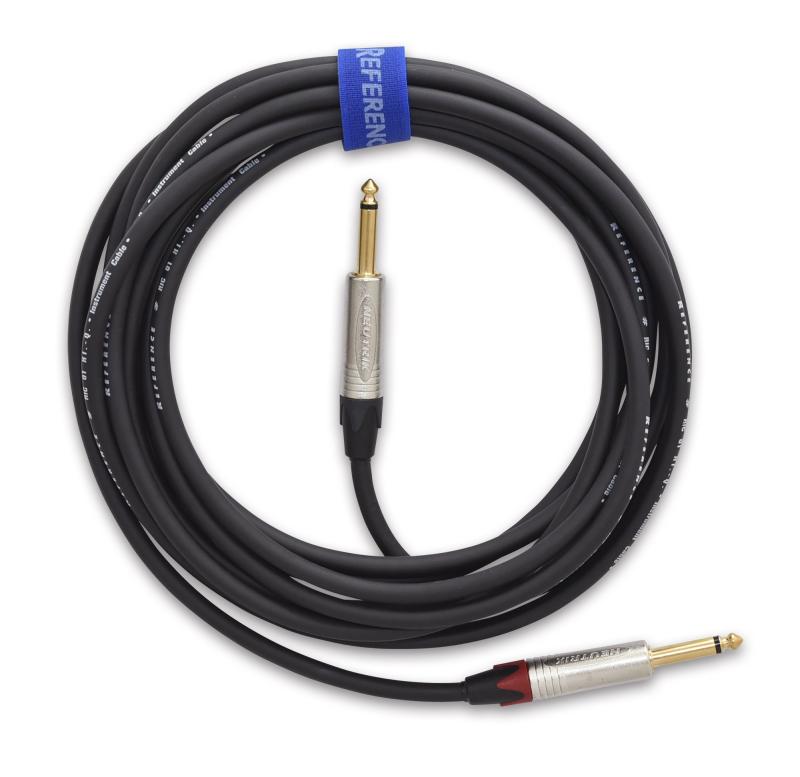 Reference Cables RIC 01 ライブ用 黒 ストレート-ストレート 6m｜海の風ストア