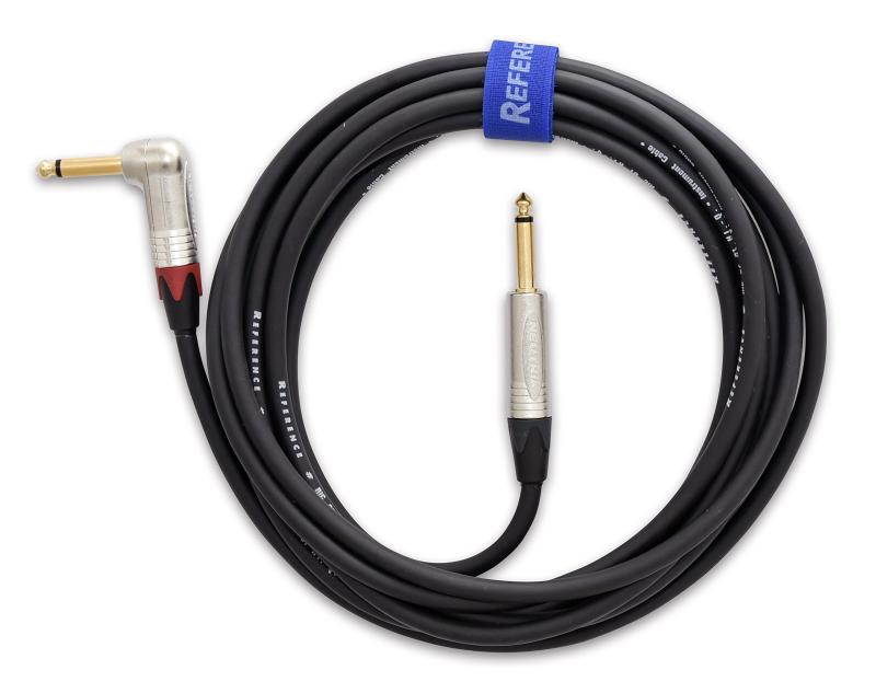 Reference Cables RIC 01 ライブ用 黒 ストレート-L字 4.5m|海の風ストア