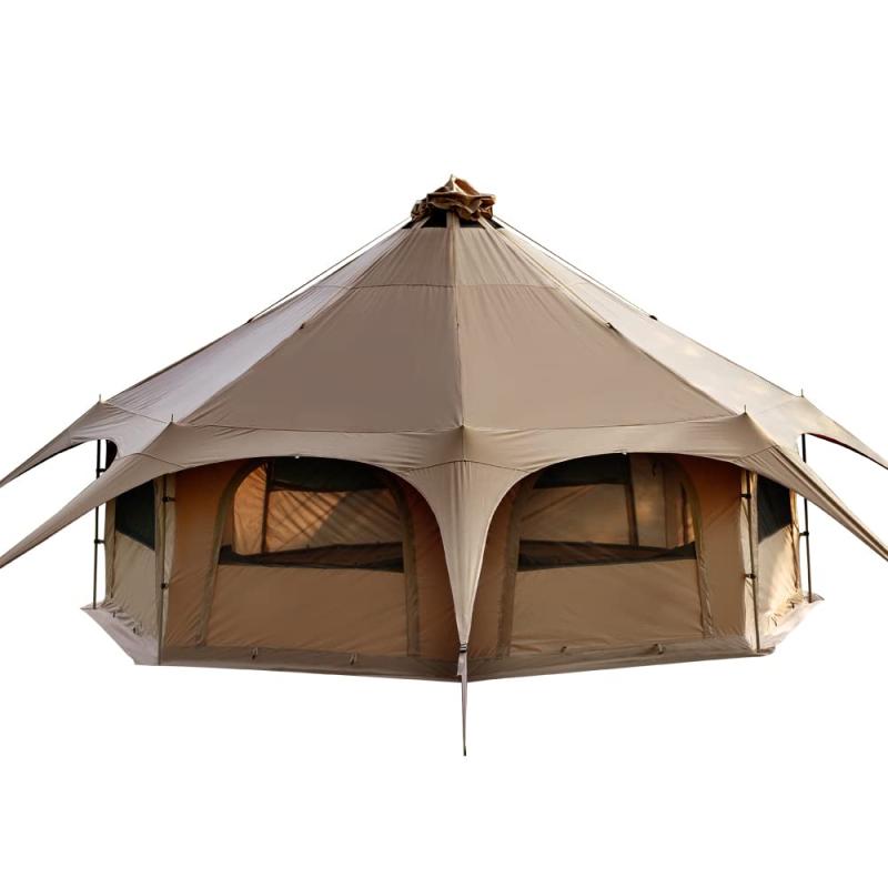 T　 KANGGOGO ベルテント10人用キャンプ Amazon.co.jp: Kanggogo ベルテント 5m 大きいワンポールテント