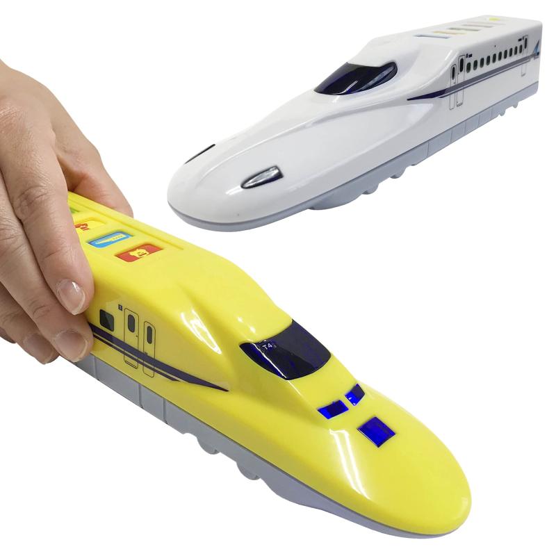 本物そっくり音 かっこいいぞ新幹線 ドクターイエロー N700A 音が出る ライトが光る おもちゃ キッズ 男の子