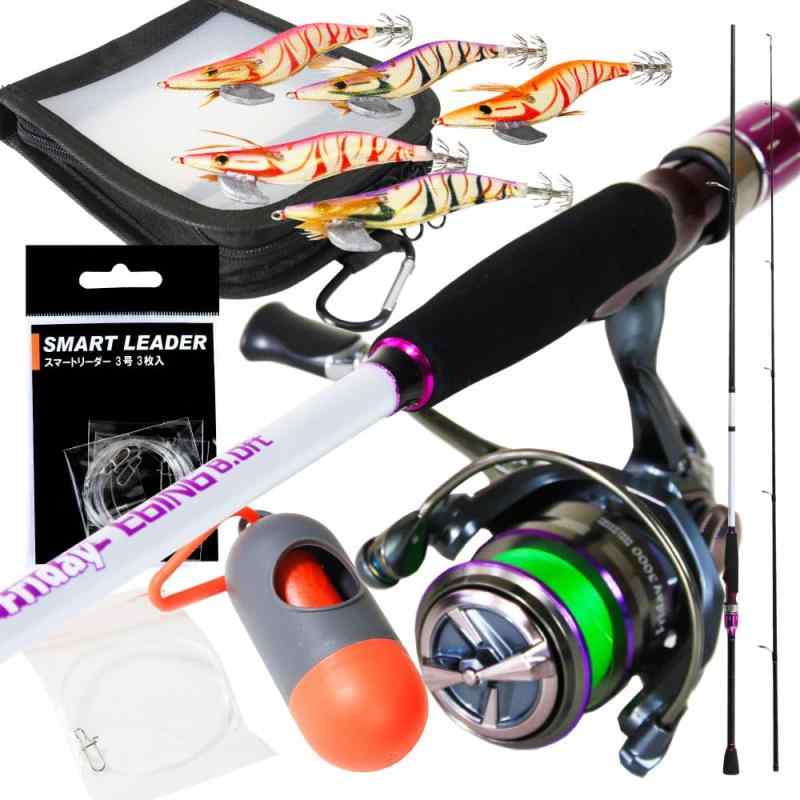 エギングセット 楽天市場】すぐに使える エギング 入門6点 セット (sip-egingset-013