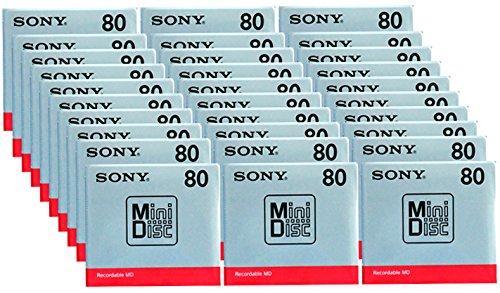 SONY 録音用ミニディスク MD 80分 30枚セット MDW80T