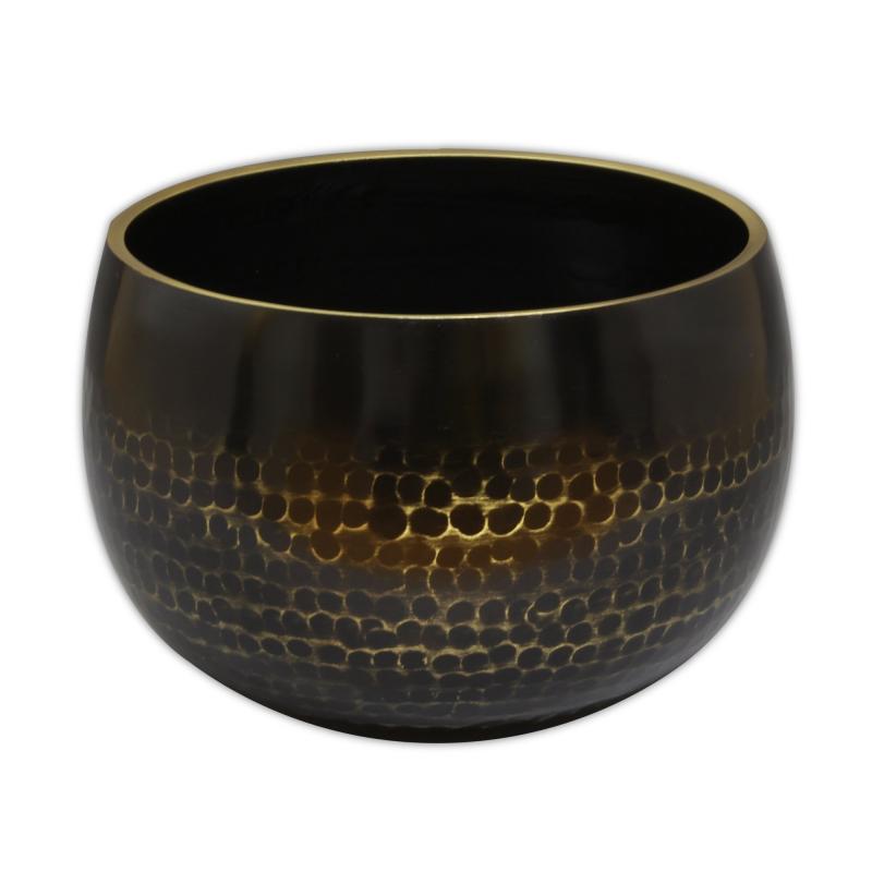 重厚な音色 大徳寺 りん 磬子 黒 4.5寸 直径13.5cm 仏具
