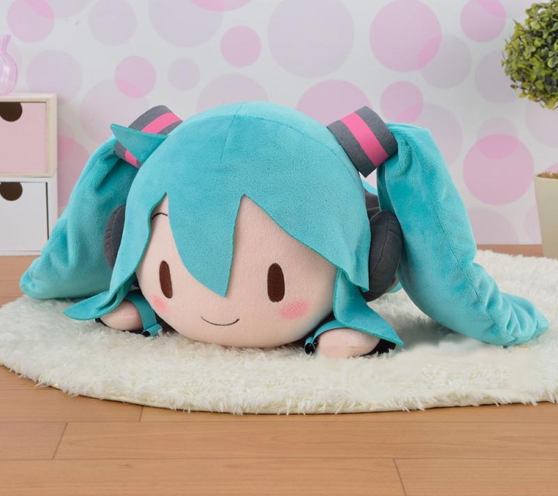 初音ミクシリーズ MEJ寝そべりぬいぐるみ 40cmのBIGサイズ