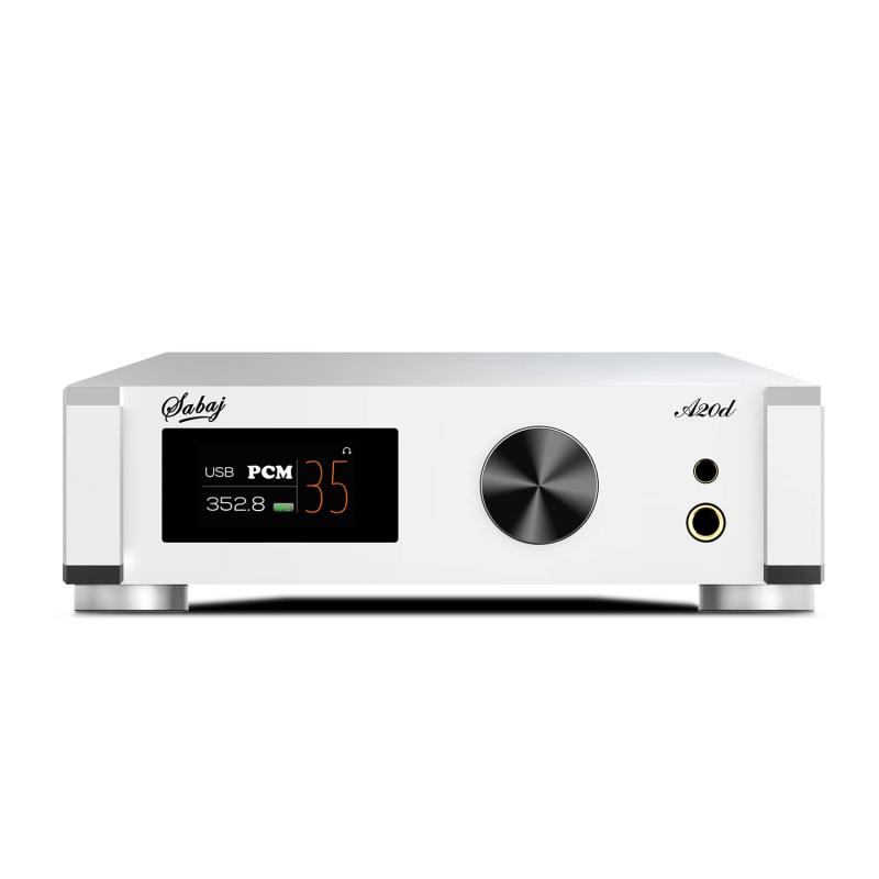 【新バージョン】Sabaj A20d DAコンバーター & ヘッドホンアンプ 一体型 フラッグシップDAC「AK4499EX」搭載/Bluetooth 5.0対応 / LDAC・APTX・APTX-HD・AAC・SBC対応/MQA・ハイレゾ・DS