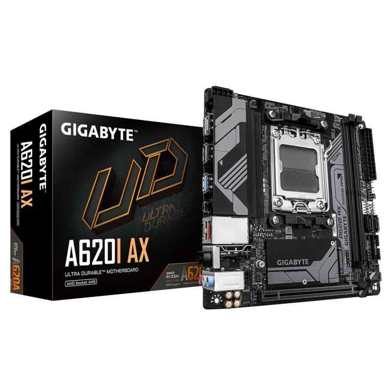 GIGABYTE A620I AX マザーボード Mini-ITX [AMD A620チップセット搭載] MB6196