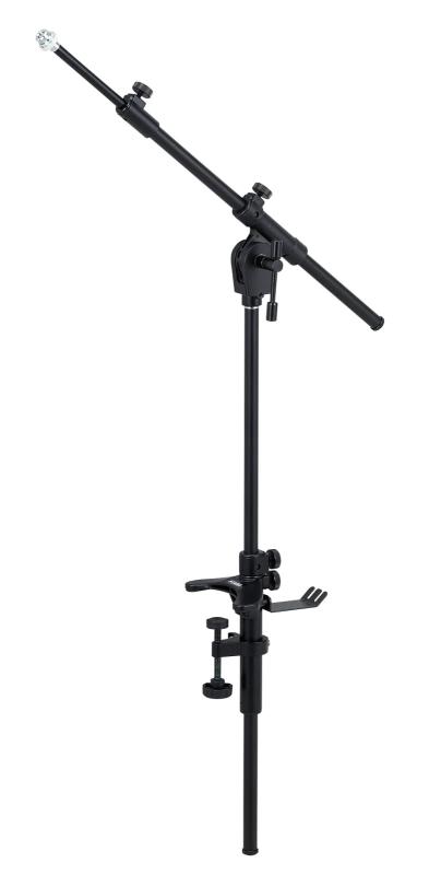 TAMA タマ 机の縁に取り付けてマイクを任意の位置にセットするためブームアーム "ブラック" MSDA206BK