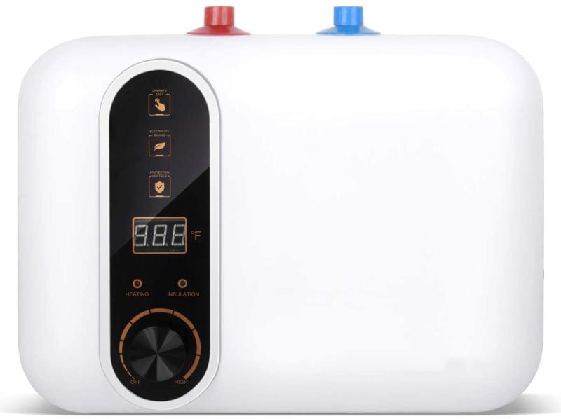 明かり温水器 110V/1500W 小型明かり温水器 30℃~65℃合わせる可 明かり温水暖房器 10L 大電気容量 明かり給湯器 取り付け分かりやすい 住み家向け 御厨子所・洗面台に当て嵌める