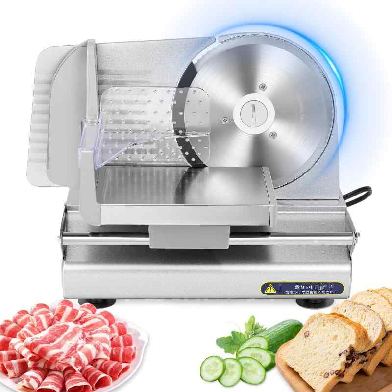 動作確認済み REMACOM ミートスライサー ミナト 家庭用ミートスライサー HMS-220 2種ブレード付きセット (回転