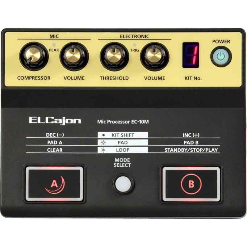 Roland ローランド EC-10M エルカホン カホン専用マイクプロセッサー 専用クリップマイク付属