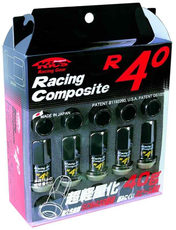 KYO-EI [ 協永産業 ] Racing Composite R40 [ M12×P1.25 ] Nut [ 個数:20P ]
