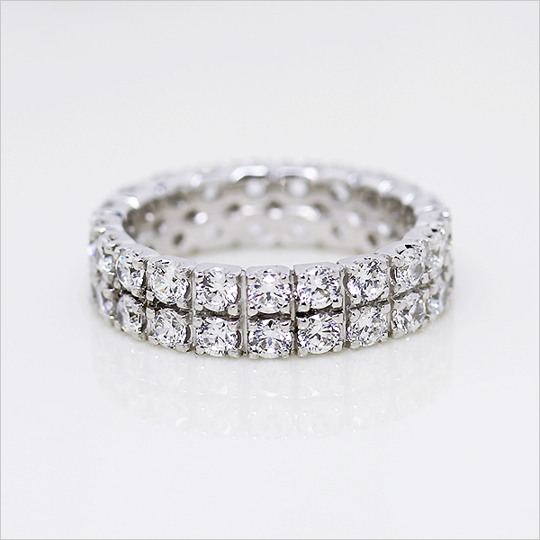 umu: Full eternity ring diamond 2 carats platinum 900 | Rakuten Global