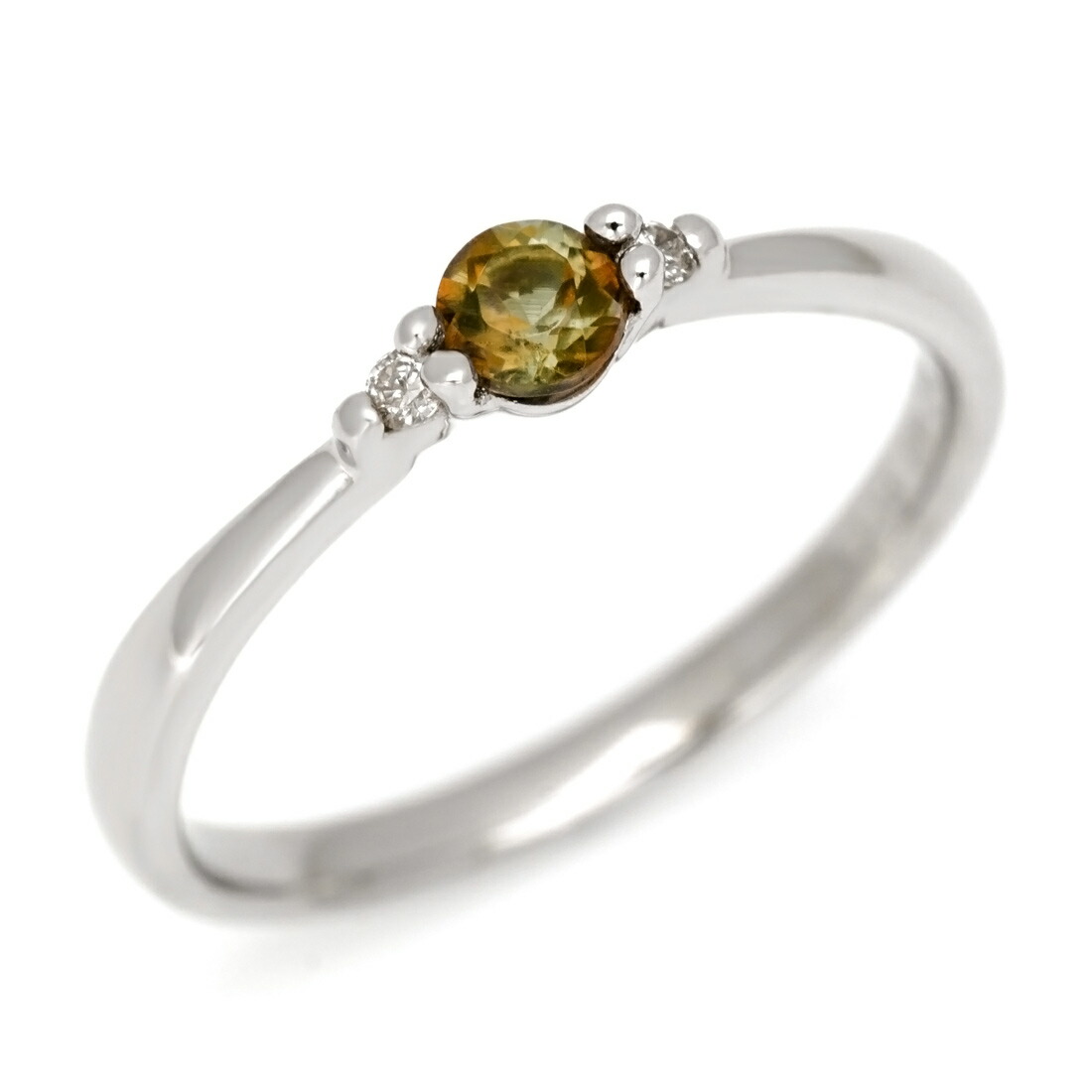 14k ゴールドリング　アンダリュサイト 楽天市場】アンダリュサイト 4.0×6.0サイズ × ダイヤモンド リング