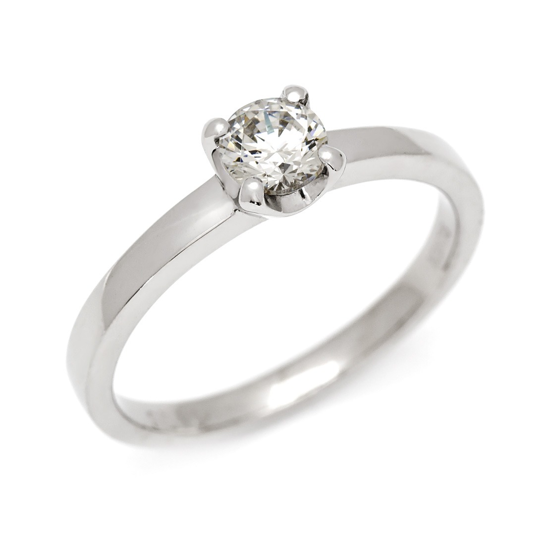ポイント5倍 ダイヤモンド エンゲージリング 「Rectangle」 プラチナ900 ゴールド K18選択可（0.3ct～0.5ct│ダイヤモンドランク選択可）