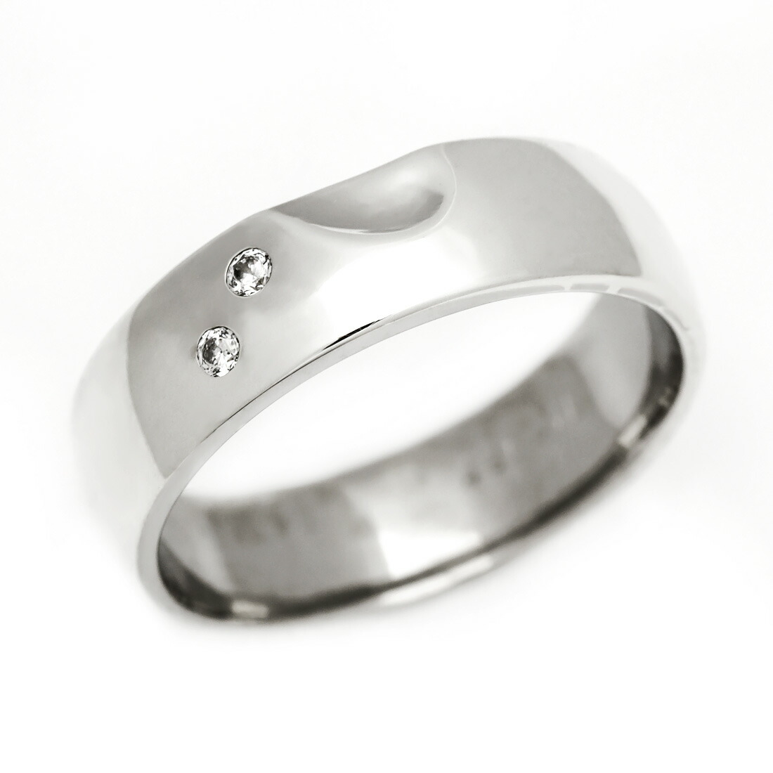 SS1000円クーポン券 マリッジリング 金剛石 「Heart」 プラチナ900 ゴールド K18・K10より分ける可（メンズ：10～29号）