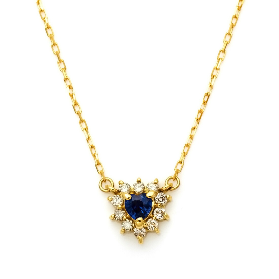 楽天市場】K18 サファイア ペンダントトップ 「naturale」 プラチナ900