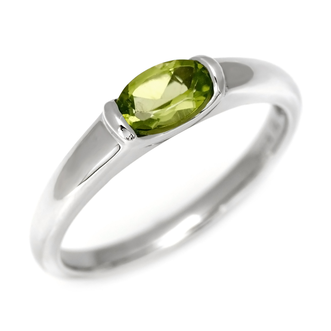 楽天市場】リング ペリドット シルバー925 : umu（アム）