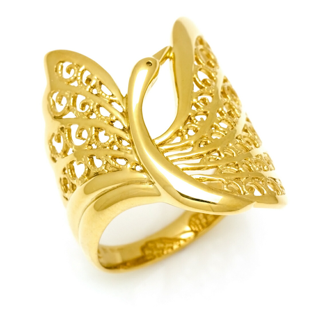 楽天市場】SV925 スワン リング指輪 シルバー SILVER925 白鳥 刻印