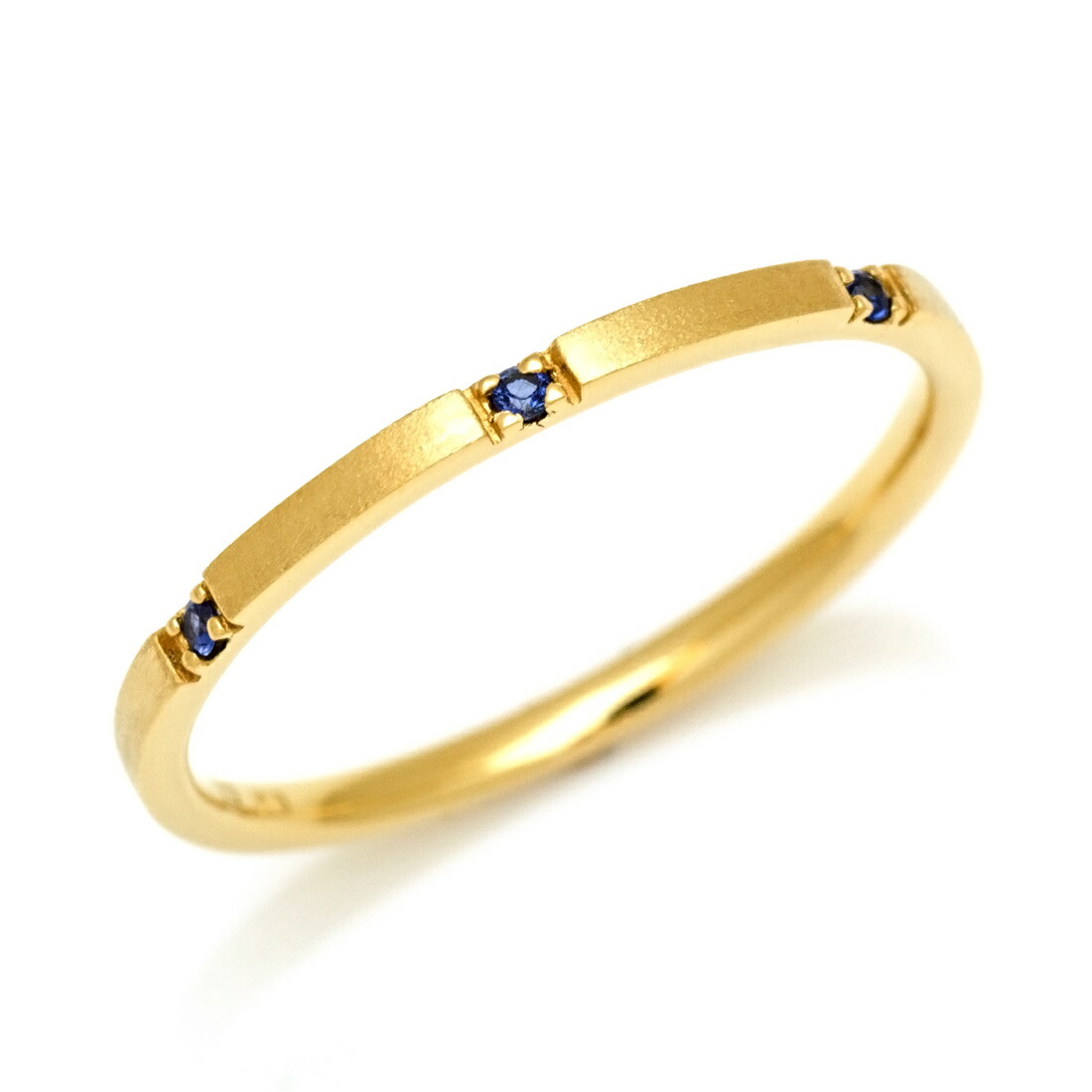 楽天市場】SS800円クーポン リング ブルーサファイア ゴールド K18