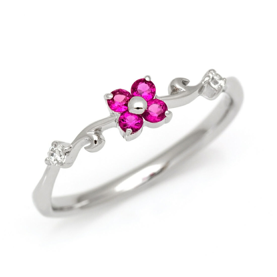 楽天市場】月間優良店500円クーポン リング ルビー キュービック