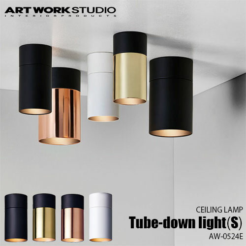 アートワークスタジオ　スポット✖︎２　ダウンライト✖︎1 Tube-down light (S)｜ARTWORKSTUDIO公式