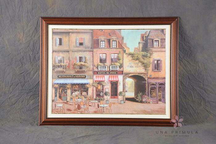 イタリア製 額絵　大　Hotel De Paris　Q570903832