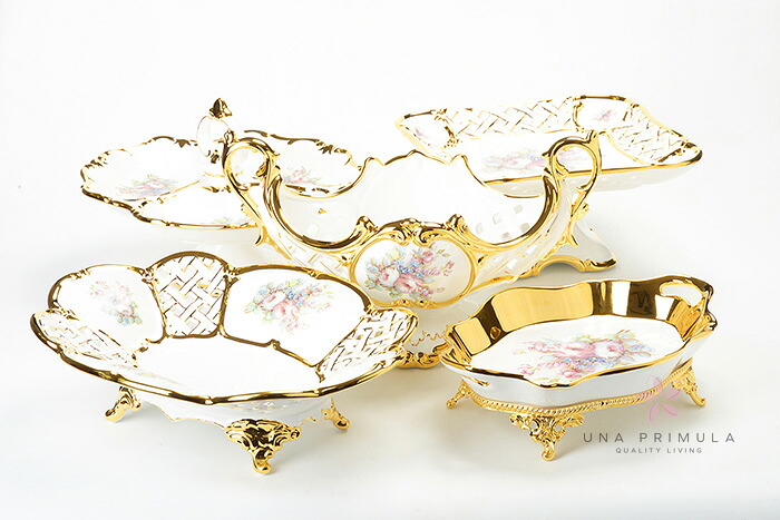 イタリア製 瀬戸もの一覧表お召しもの Ceramiche Bruno Light Pink Rosesつづき物 真っただ中天下太平 コンポート 御盆 古典派音楽 今めかしい 古典的 雅びやか 差し上げ物相応う 貨物輸送無料 ｜CB-377D-924D