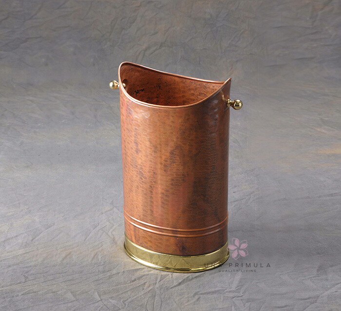 イタリア製 傘立て 楕円面うつり変わり Copper Gold ｜Umbrella stand oval shaped / Copper Gold｜CR-8236CC