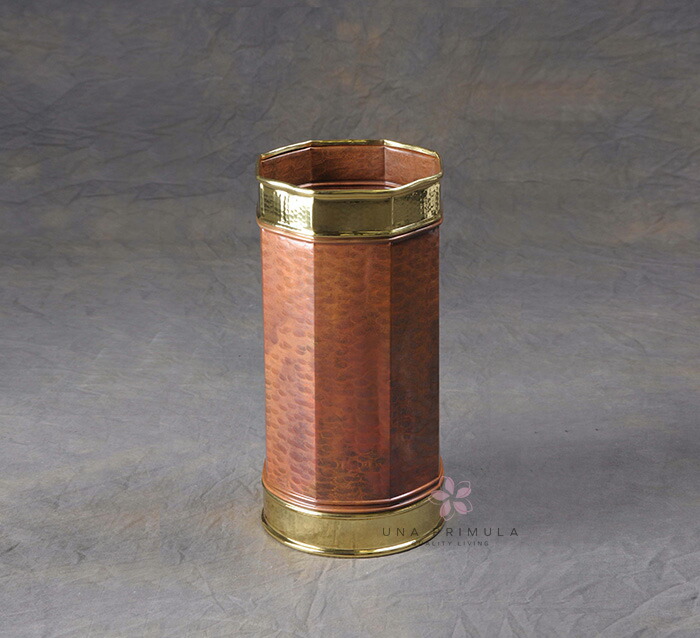 イタリア製 傘立て 八角茴香 Copper Gold ｜Umbrella stand octagonal / Copper Gold｜CR-8283CC
