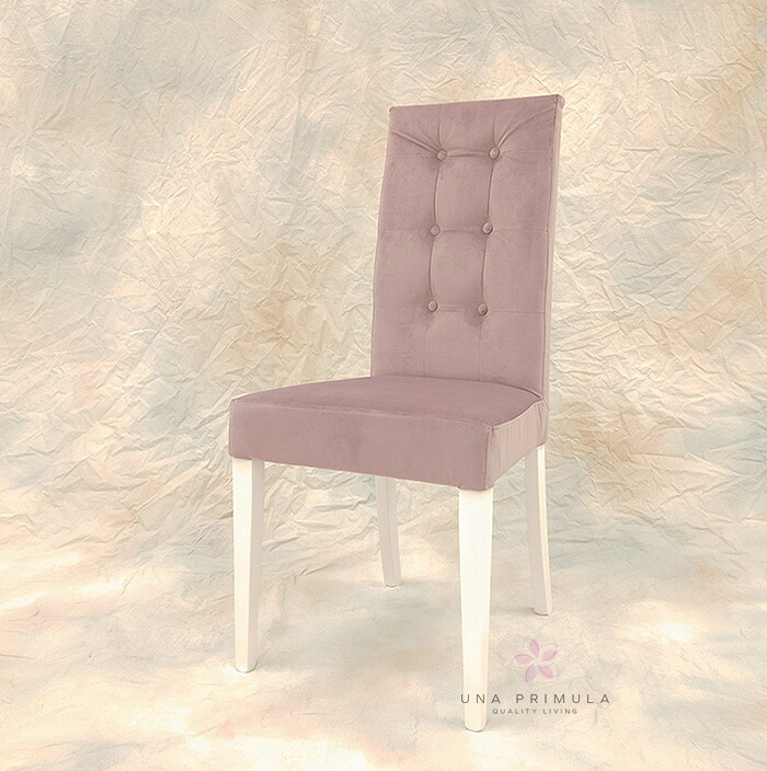 イタリア製 ダイニングチェア DAMA White イタリア家具 ヨーロッパ家具 イタリアン家具 ヨーロピアン家具 輸入家具 クラシック家具 モダン DA-SED01BI｜ウナプリムラ 店