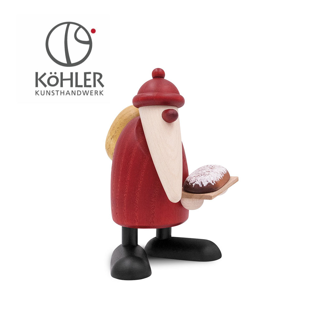ドイツ製 木製 Kohler クリスマス オーナメント 置物 インテリア 飾り サンタ 北欧｜DOUBLEW