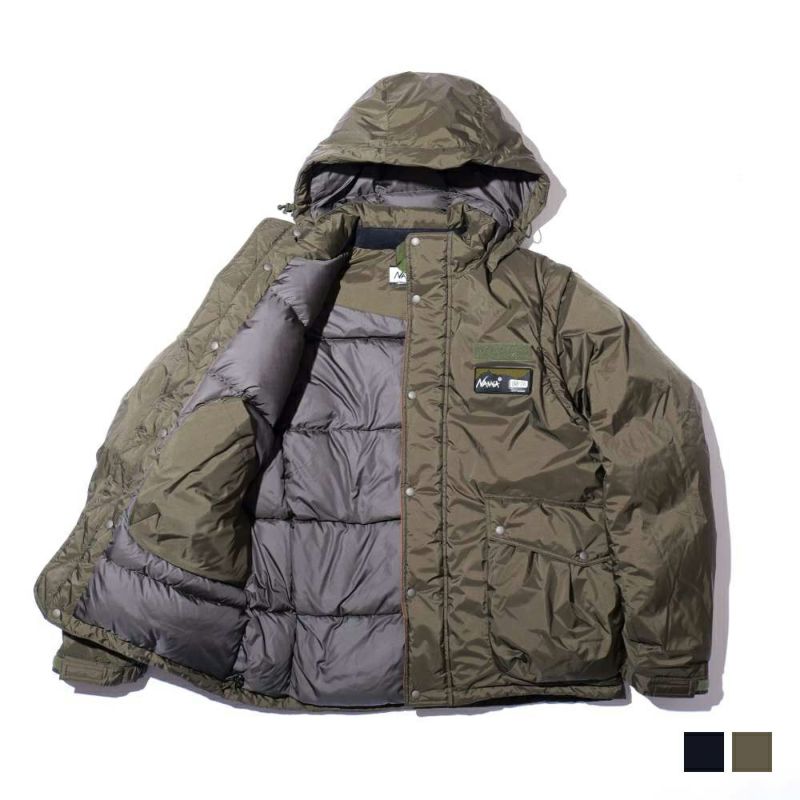 25FW NANGA別注 DOWN JACKET ナンガ別注 ダウンジャケットNANGA ナンガ アウター ダウン ジャケット キャンプ アウトドア 登山 日常 秋冬 調節 防寒 防風 保温 暖かい 雨風 対策 M L XL