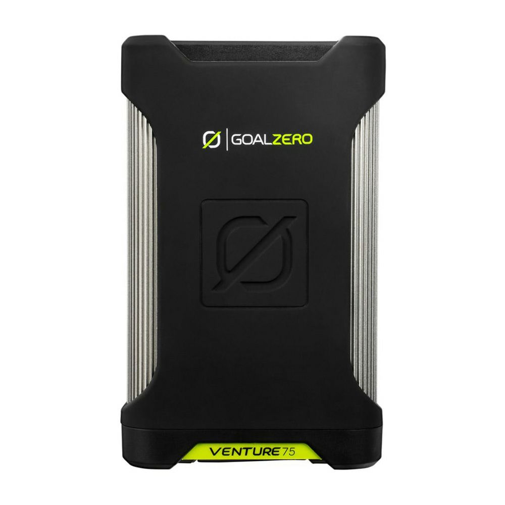 GOAL ZERO ゴールゼロ Venture 75 Power Bank 耐水・耐衝撃 大容量モバイルバッテリー キャンプ キャンプ用品 アウトドア アウトドア用品 バッテリー 充電 USB-C USB-A スマホ スマートフォン タブレット カメラ 懐中電灯 インジケータ 19,200mAh GZ-22110｜UNBY GENERAL GOODS STORE