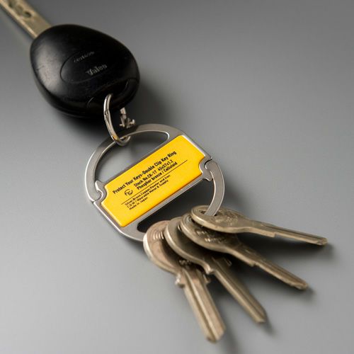 キーホルダー・キーリング COTEetCIEL LetGo Leather Keychain 29066 Black cote&ciel - 「LetGo PETITS」キーリング ブラック | corne/コルネ