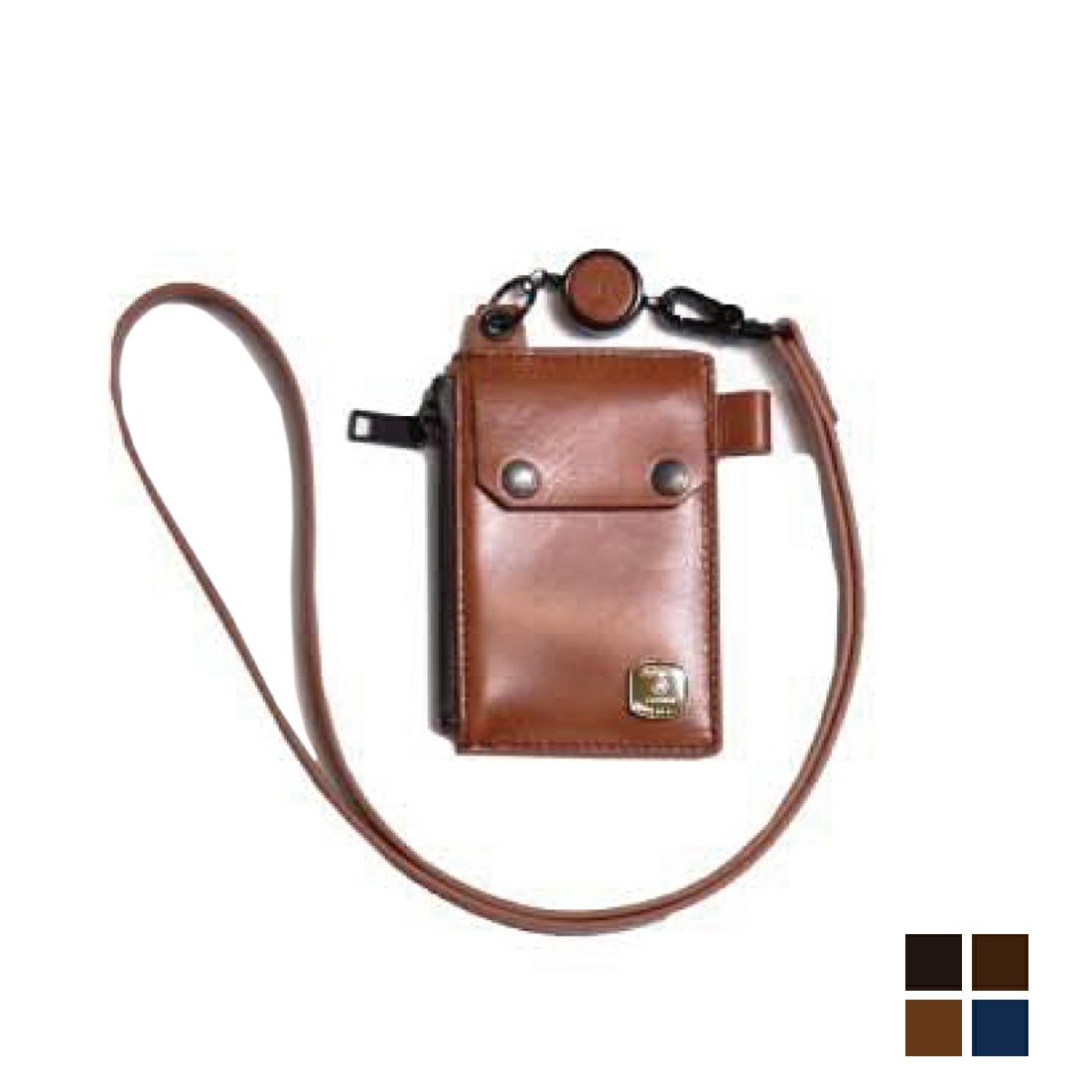 【公式】 AS2OV アッソブ HABIT SHOULDER SERIES WATER PROOF JES LEATHER PASS CASE パス ケース