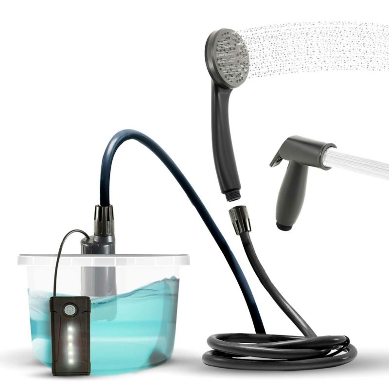 【楽天市場】COLAPZ コラプズ 12v Portable Rechargeable Travel Shower (3in1) ポータブル
